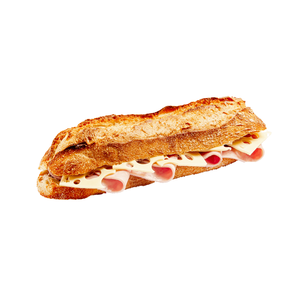 Sandwich jambon beurre emmental | Boulangerie artisanale La Bakery - Beautor & Tergnier