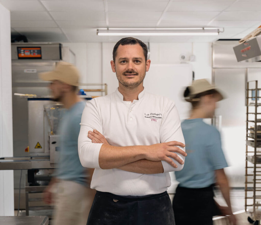 Frédéric Chisson - l'artisan-pâtissier de la boulangerie artisanale la Bakery